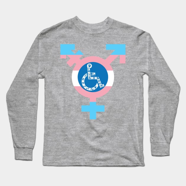 Transgender & Disability Long Sleeve T-Shirt by SJAdventures